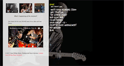 Desktop Screenshot of davephillipsmusic.co.uk